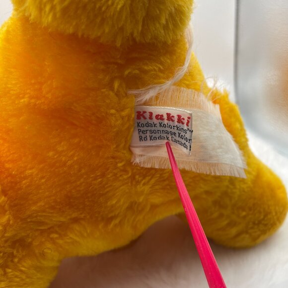 Kodak Kolorkins Plushies 1989 Klakki & Kwikki Stuffies Lot Vintage (SKU: 433TO) - Picture 15 of 15